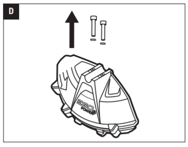 Brush Cutter Attachment Figure D
