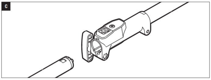 Line Trimmer Attachment Figure C